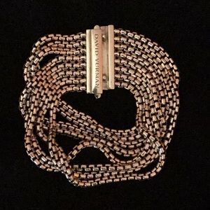 David Yurman multi chain bracelet